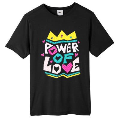 POWER OF LOVE Valentines Day Women I Love You Tall Fusion ChromaSoft Performance T-Shirt