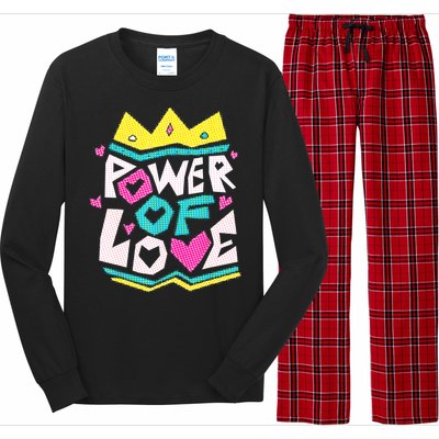 POWER OF LOVE Valentines Day Women I Love You Long Sleeve Pajama Set