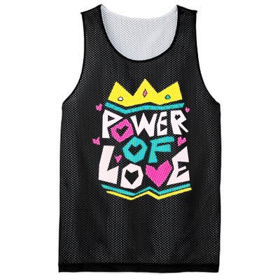 POWER OF LOVE Valentines Day Women I Love You Mesh Reversible Basketball Jersey Tank