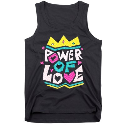 POWER OF LOVE Valentines Day Women I Love You Tank Top