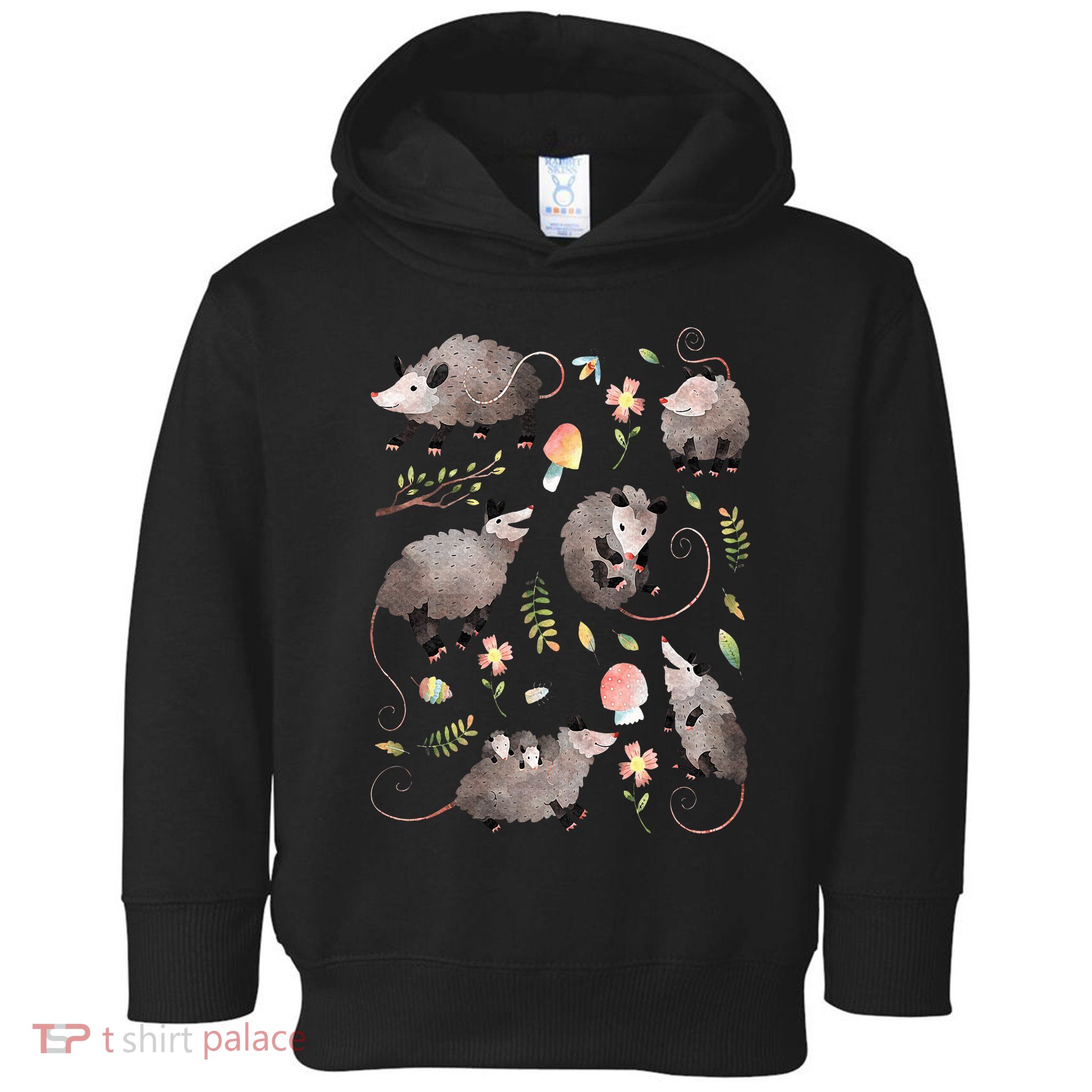 Possum Opossum Lover Owner Cottagecore Cute Kawaii Toddler Hoodie