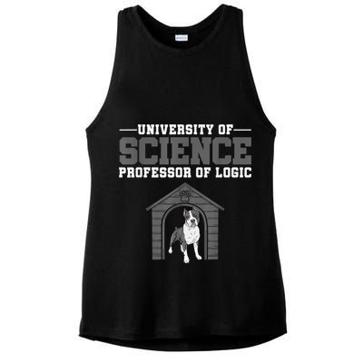 Professor Of Logic At The University Of Science Syllogistic Ladies PosiCharge Tri-Blend Wicking Tank