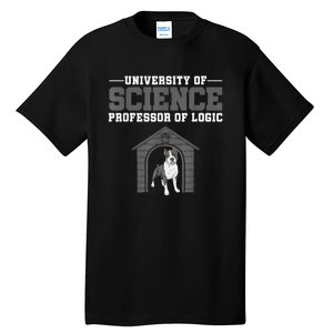 Professor Of Logic At The University Of Science Syllogistic Tall T-Shirt