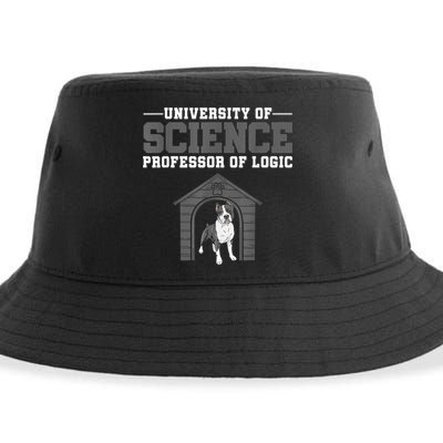 Professor Of Logic At The University Of Science Syllogistic Sustainable Bucket Hat