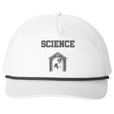 Professor Of Logic At The University Of Science Syllogistic Snapback Five-Panel Rope Hat