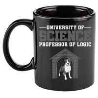 Professor Of Logic At The University Of Science Syllogistic 11oz C Handle Ceramic Mug
