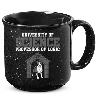 Professor Of Logic At The University Of Science Syllogistic 15oz Campfire Ceramic Mug