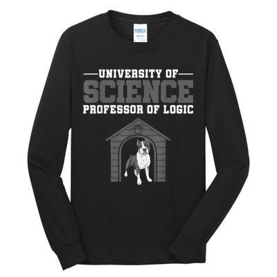 Professor Of Logic At The University Of Science Syllogistic Tall Long Sleeve T-Shirt