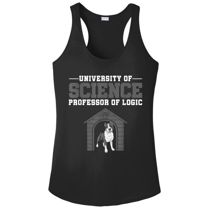 Professor Of Logic At The University Of Science Syllogistic Ladies PosiCharge Competitor Racerback Tank