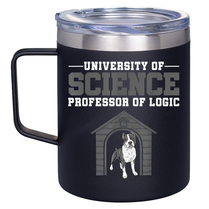 Professor Of Logic At The University Of Science Syllogistic 12oz Stainless Steel Coffee Mug