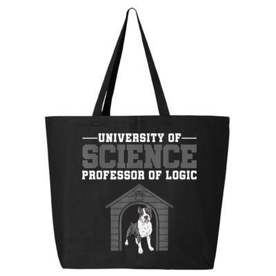 Professor Of Logic At The University Of Science Syllogistic 25L Jumbo Tote
