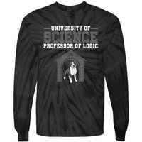 Professor Of Logic At The University Of Science Syllogistic Tie-Dye Long Sleeve Shirt