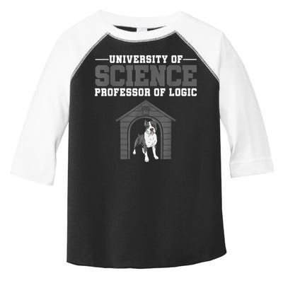Professor Of Logic At The University Of Science Syllogistic Toddler Fine Jersey T-Shirt