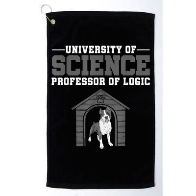Professor Of Logic At The University Of Science Syllogistic Golf Towel