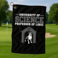 Professor Of Logic At The University Of Science Syllogistic Golf Towel