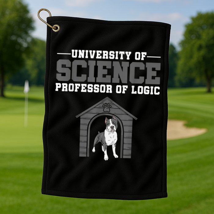 Professor Of Logic At The University Of Science Syllogistic Golf Towel