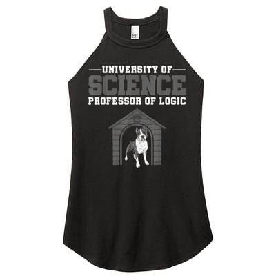 Professor Of Logic At The University Of Science Syllogistic Women's Perfect Tri Rocker Tank