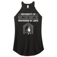Professor Of Logic At The University Of Science Syllogistic Women's Perfect Tri Rocker Tank