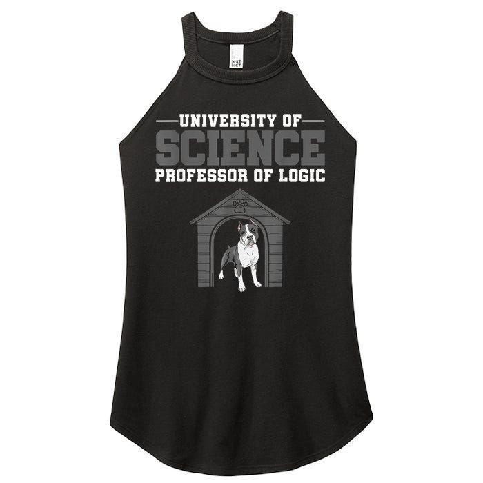Professor Of Logic At The University Of Science Syllogistic Women's Perfect Tri Rocker Tank