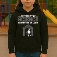 Professor Of Logic At The University Of Science Syllogistic Kids Hoodie