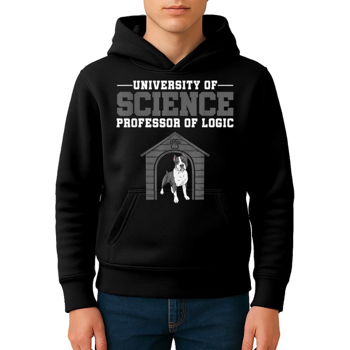 Professor Of Logic At The University Of Science Syllogistic Kids Hoodie
