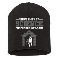Professor Of Logic At The University Of Science Syllogistic Short Acrylic Beanie