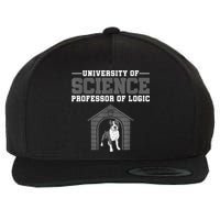 Professor Of Logic At The University Of Science Syllogistic Wool Snapback Cap