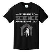 Professor Of Logic At The University Of Science Syllogistic Kids T-Shirt