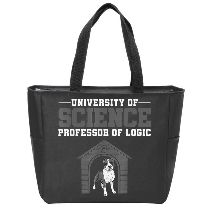 Professor Of Logic At The University Of Science Syllogistic Zip Tote Bag