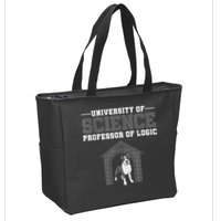 Professor Of Logic At The University Of Science Syllogistic Zip Tote Bag