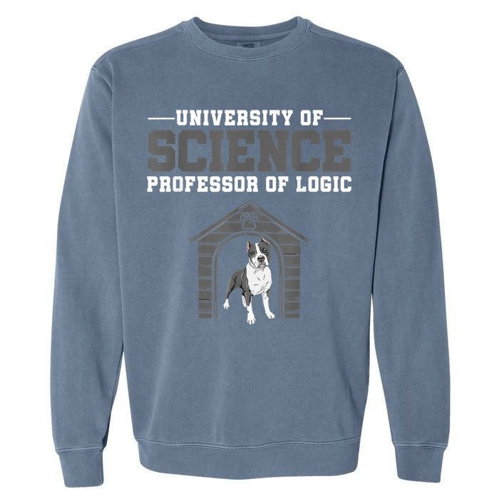 Professor Of Logic At The University Of Science Syllogistic Garment-Dyed Sweatshirt