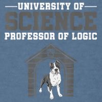 Professor Of Logic At The University Of Science Syllogistic Garment-Dyed Sweatshirt