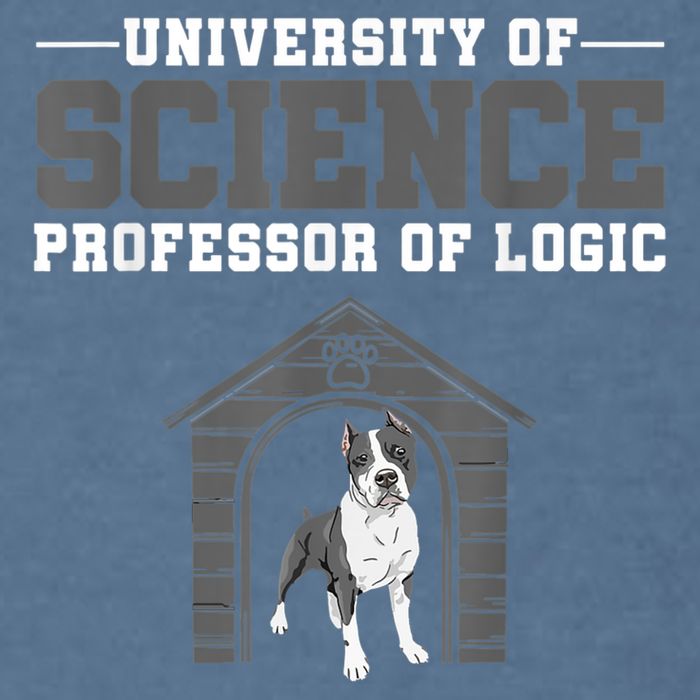 Professor Of Logic At The University Of Science Syllogistic Garment-Dyed Sweatshirt