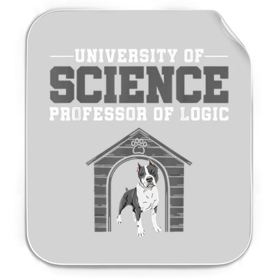 Professor Of Logic At The University Of Science Syllogistic Permanent Decal Sticker