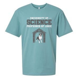 Professor Of Logic At The University Of Science Syllogistic Sueded Cloud Jersey T-Shirt