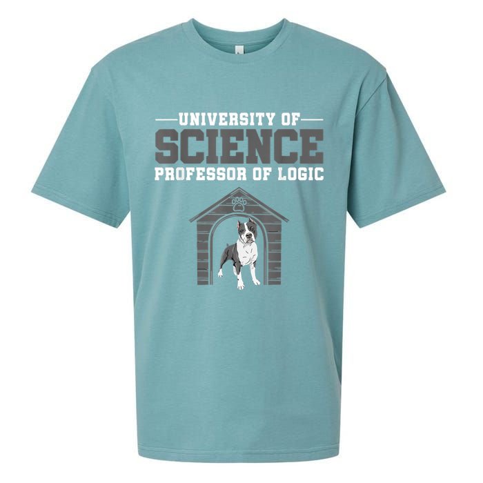 Professor Of Logic At The University Of Science Syllogistic Sueded Cloud Jersey T-Shirt