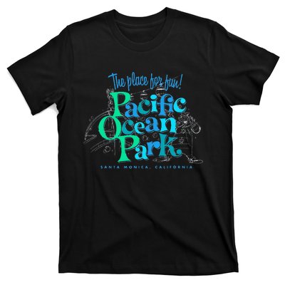 Pacific Ocean Los Angeles Park Retro Vintage T-Shirt