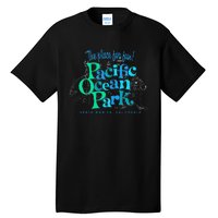 Pacific Ocean Los Angeles Park Retro Vintage Tall T-Shirt