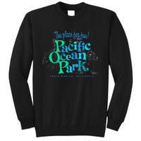 Pacific Ocean Los Angeles Park Retro Vintage Tall Sweatshirt