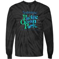 Pacific Ocean Los Angeles Park Retro Vintage Tie-Dye Long Sleeve Shirt