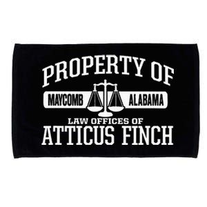 Property Of Law Offices Of Atticus Finch Maycomb Alabama Microfiber Hand Towel