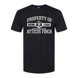 Property Of Law Offices Of Atticus Finch Maycomb Alabama Softstyle CVC T-Shirt