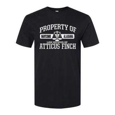 Property Of Law Offices Of Atticus Finch Maycomb Alabama Softstyle® CVC T-Shirt