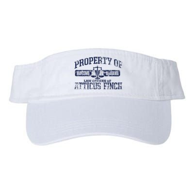 Property Of Law Offices Of Atticus Finch Maycomb Distressed Valucap Bio-Washed Visor