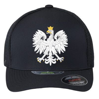 Poland Pride Vintage Eagle Flexfit Unipanel Trucker Cap