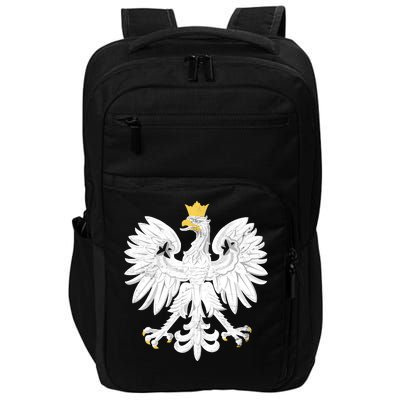 Poland Pride Vintage Eagle Impact Tech Backpack