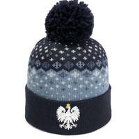 Poland Pride Vintage Eagle The Baniff Cuffed Pom Beanie