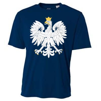 Poland Pride Vintage Eagle Cooling Performance Crew T-Shirt