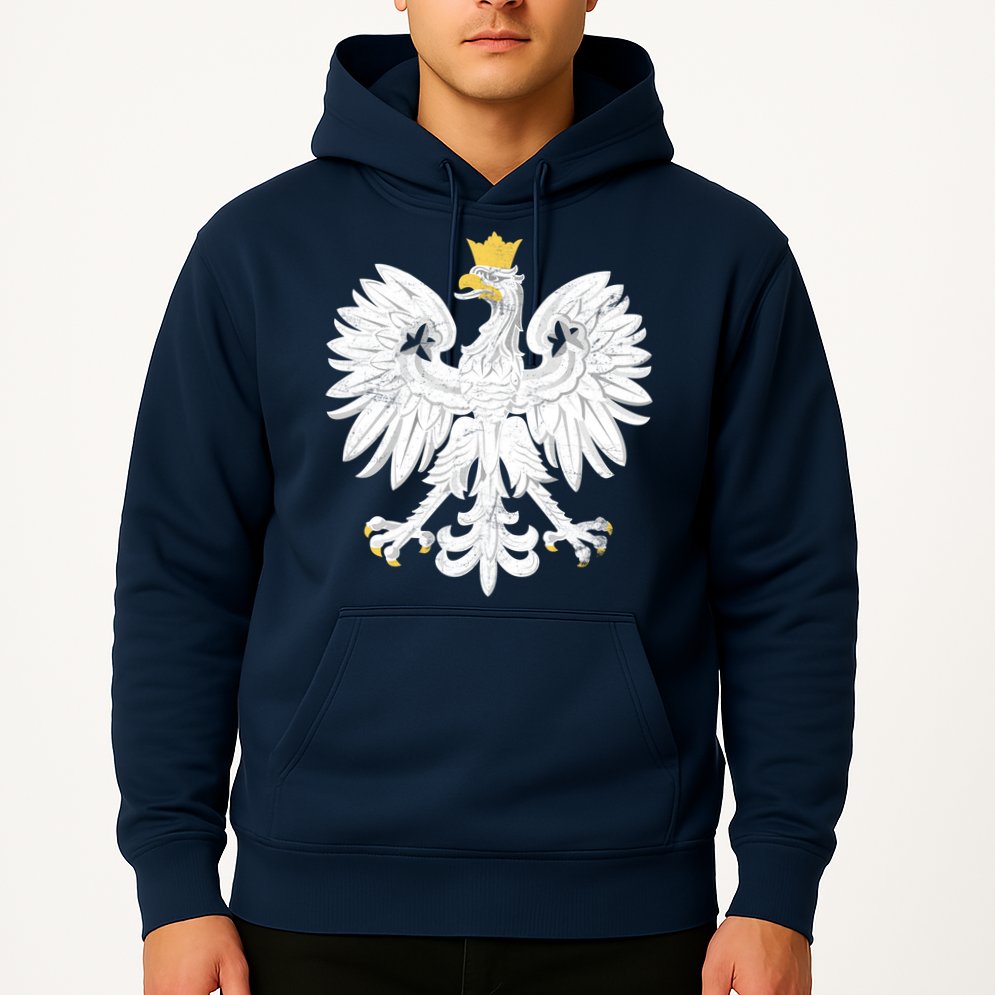 Poland Pride Vintage Eagle Hoodie
