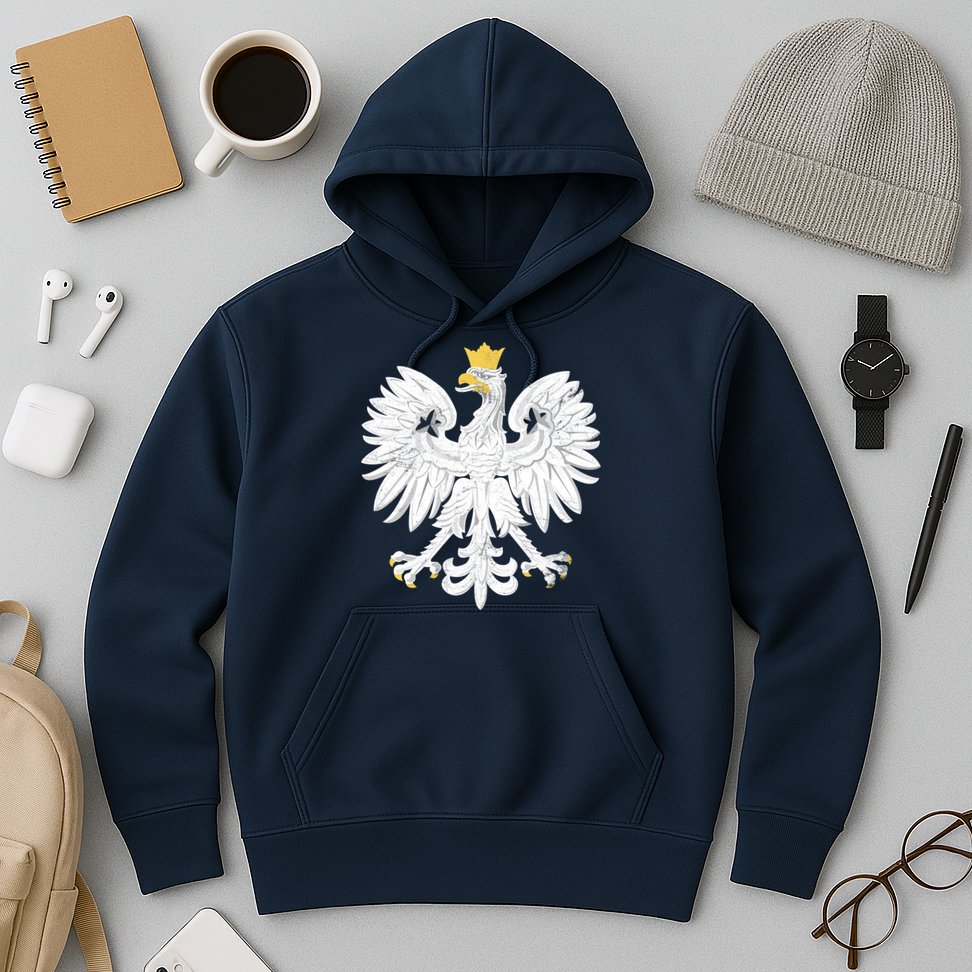 Poland Pride Vintage Eagle Hoodie